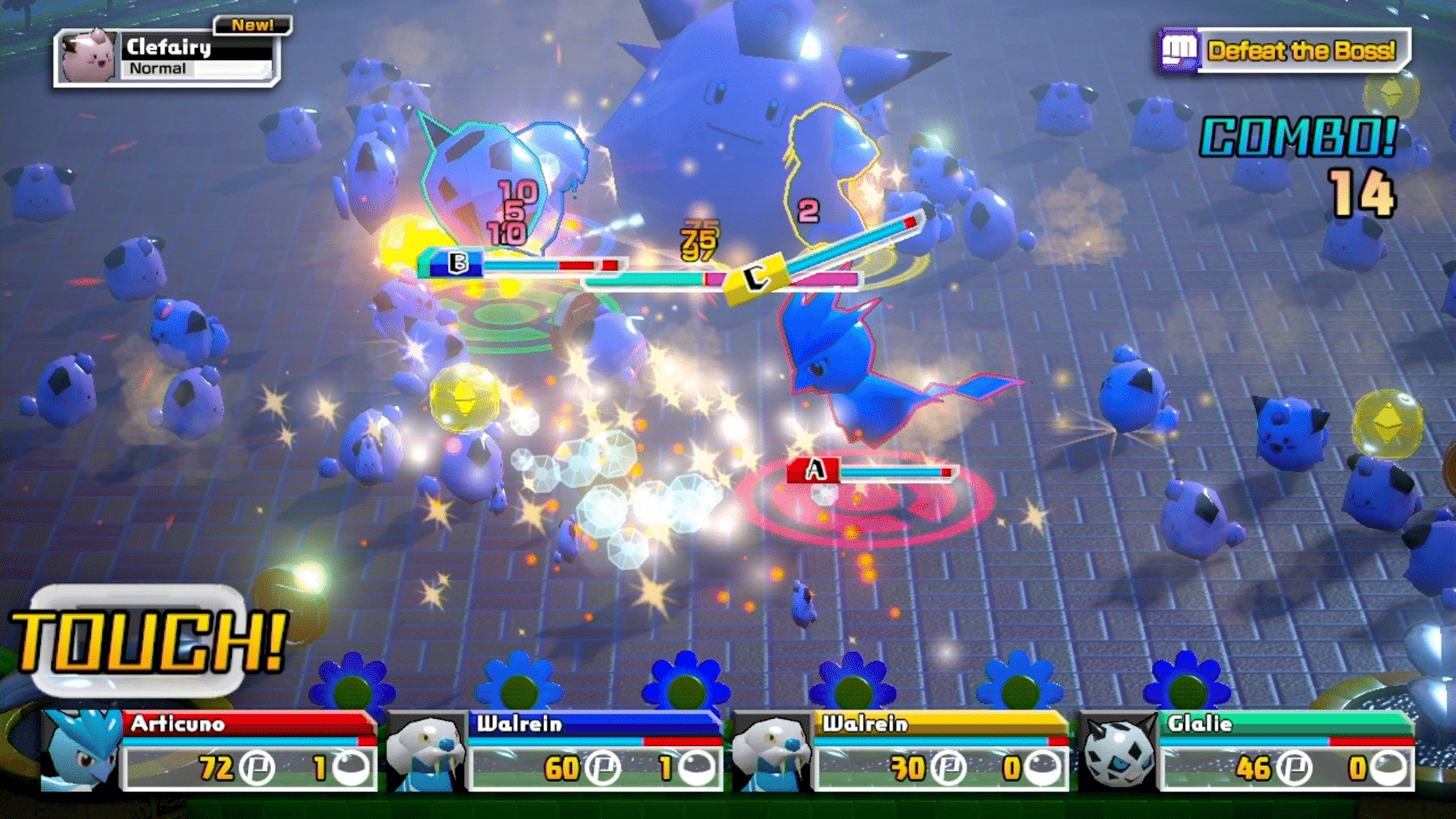 Pokémon Rumble U screenshot