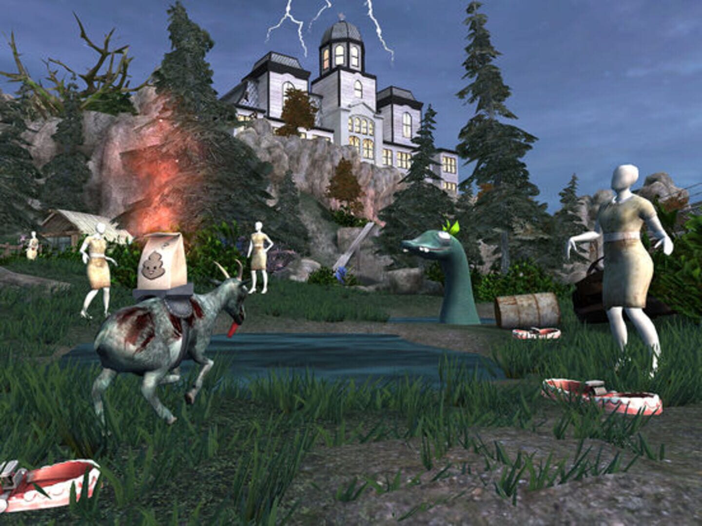 Goat Simulator GoatZ screenshots