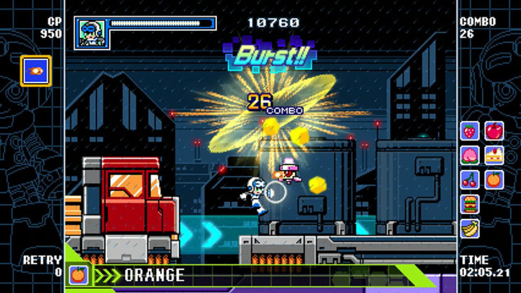 Captura de pantalla - Mighty Gunvolt Burst
