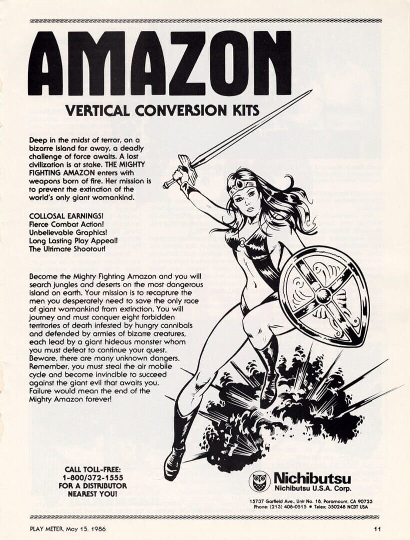 Soldier Girl Amazon (1986)