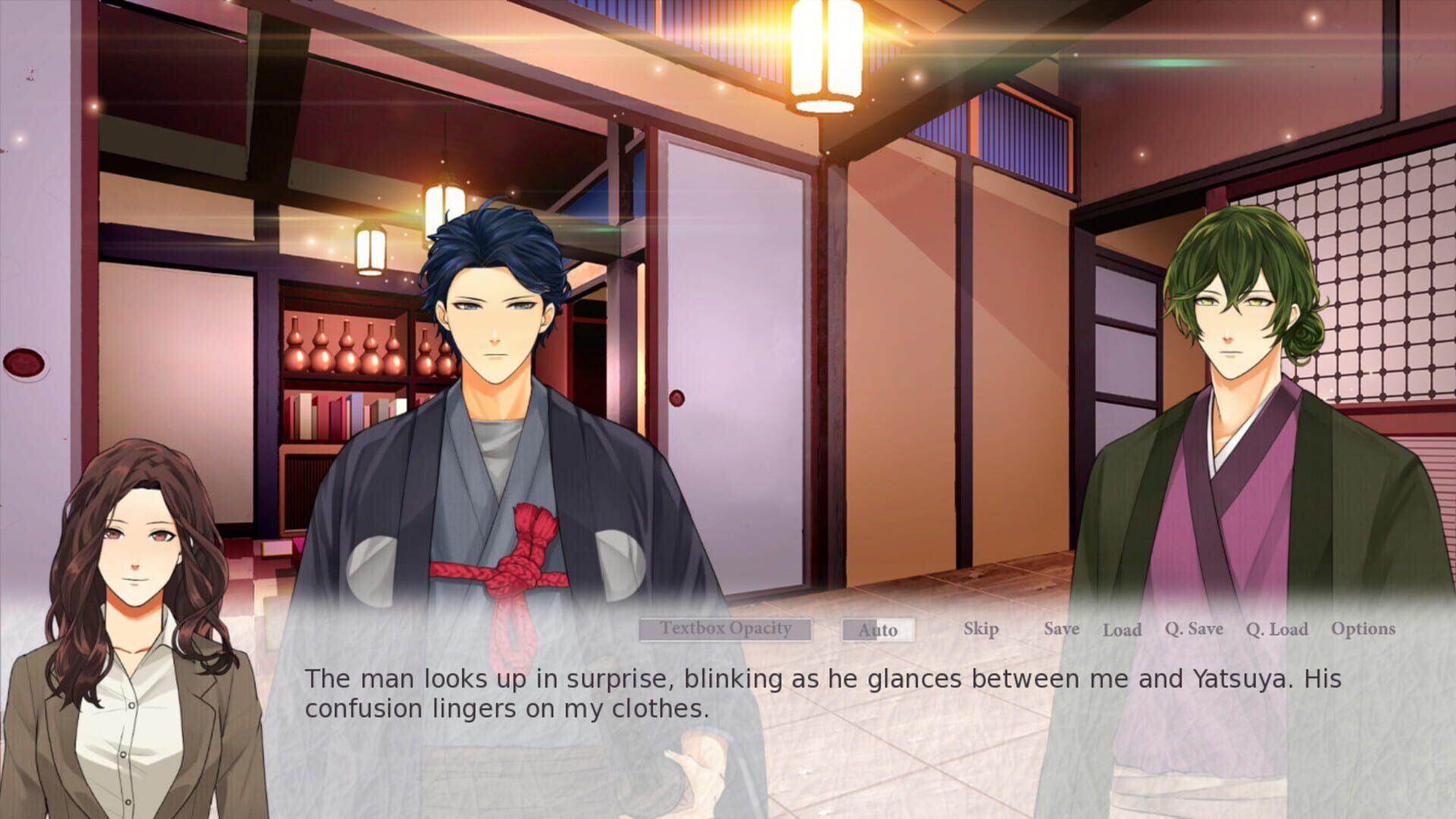 Wishes In Pen: Chrysanthemums in August - Otome Visual Novel - Screenshot