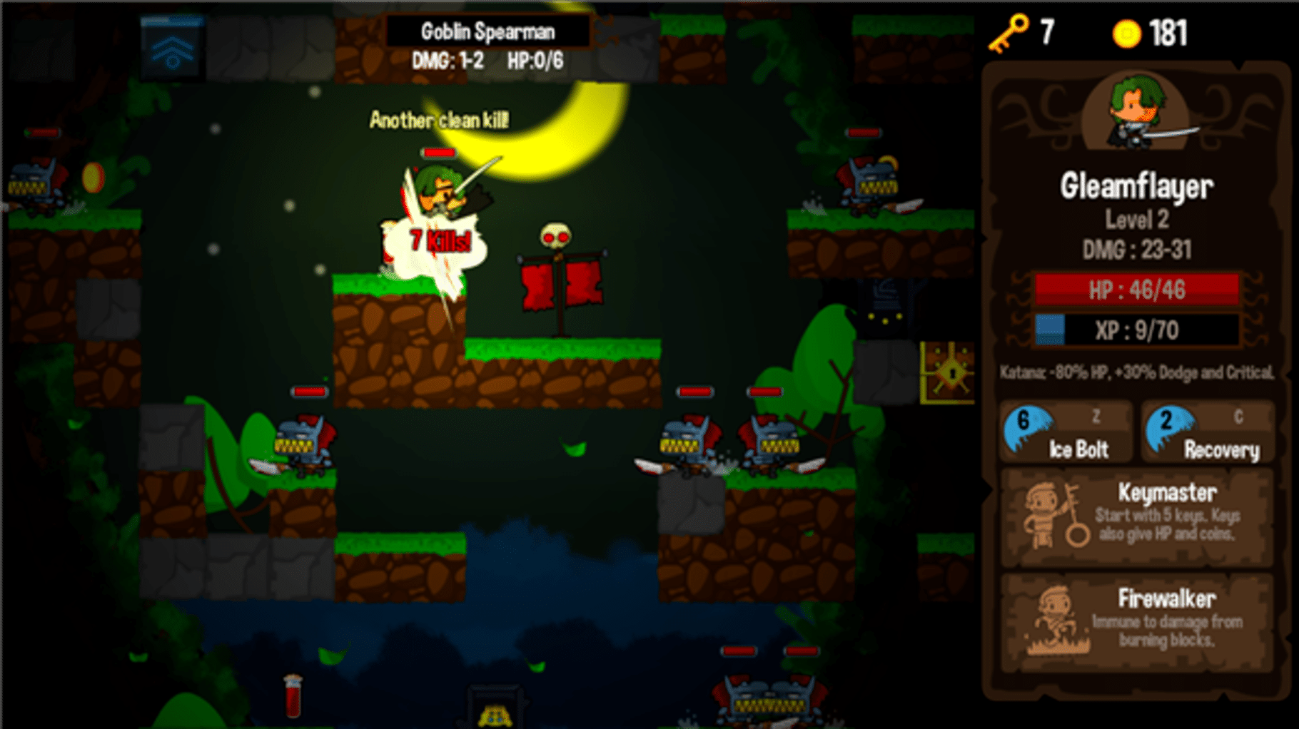 Vertical Drop Heroes HD screenshot