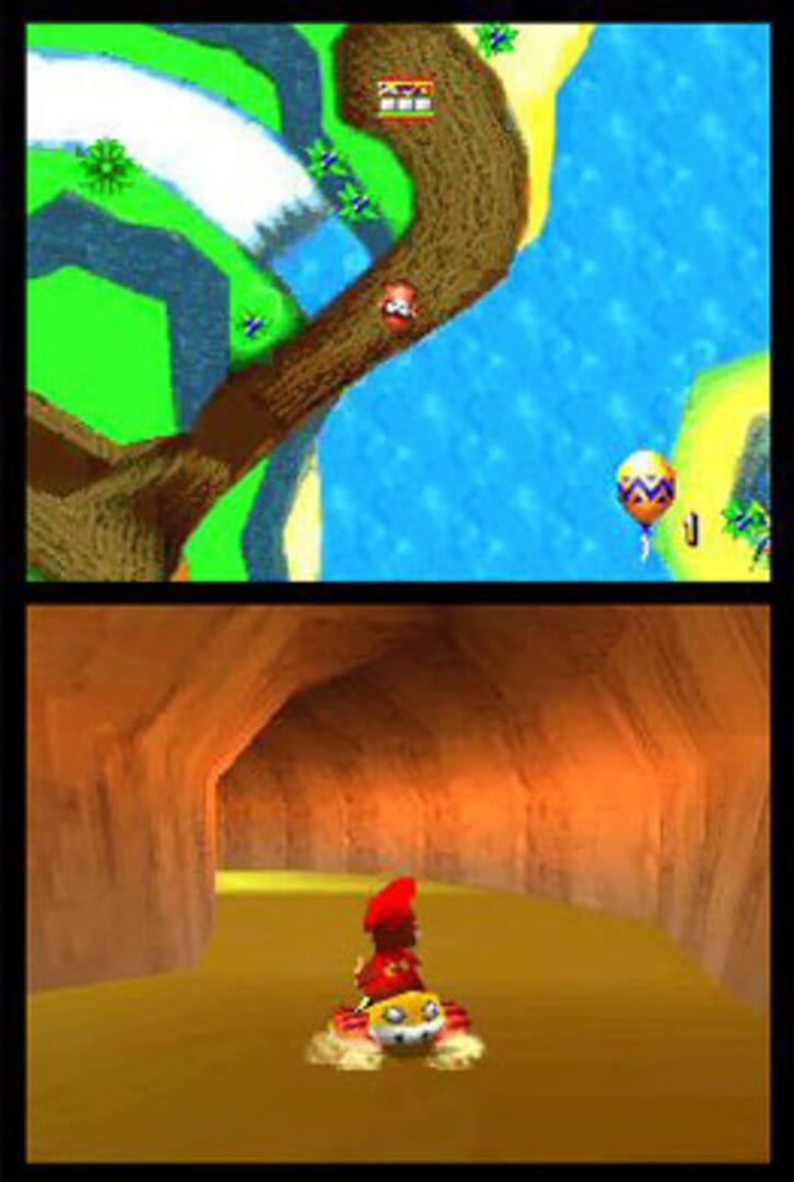 Captura de pantalla - Diddy Kong Racing DS