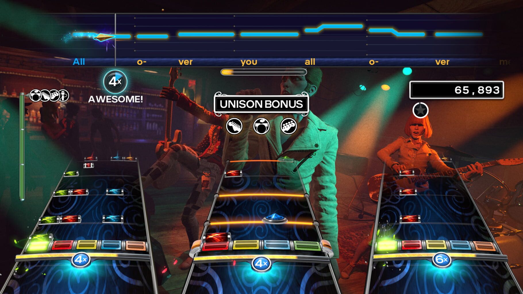 Captura de pantalla - Rock Band 4: 30 Song Mega Pack