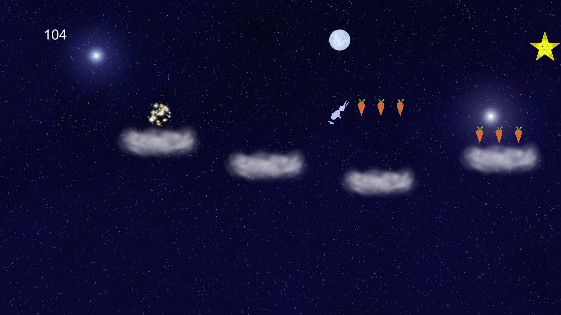 Rabbit and the moon - Screenshot