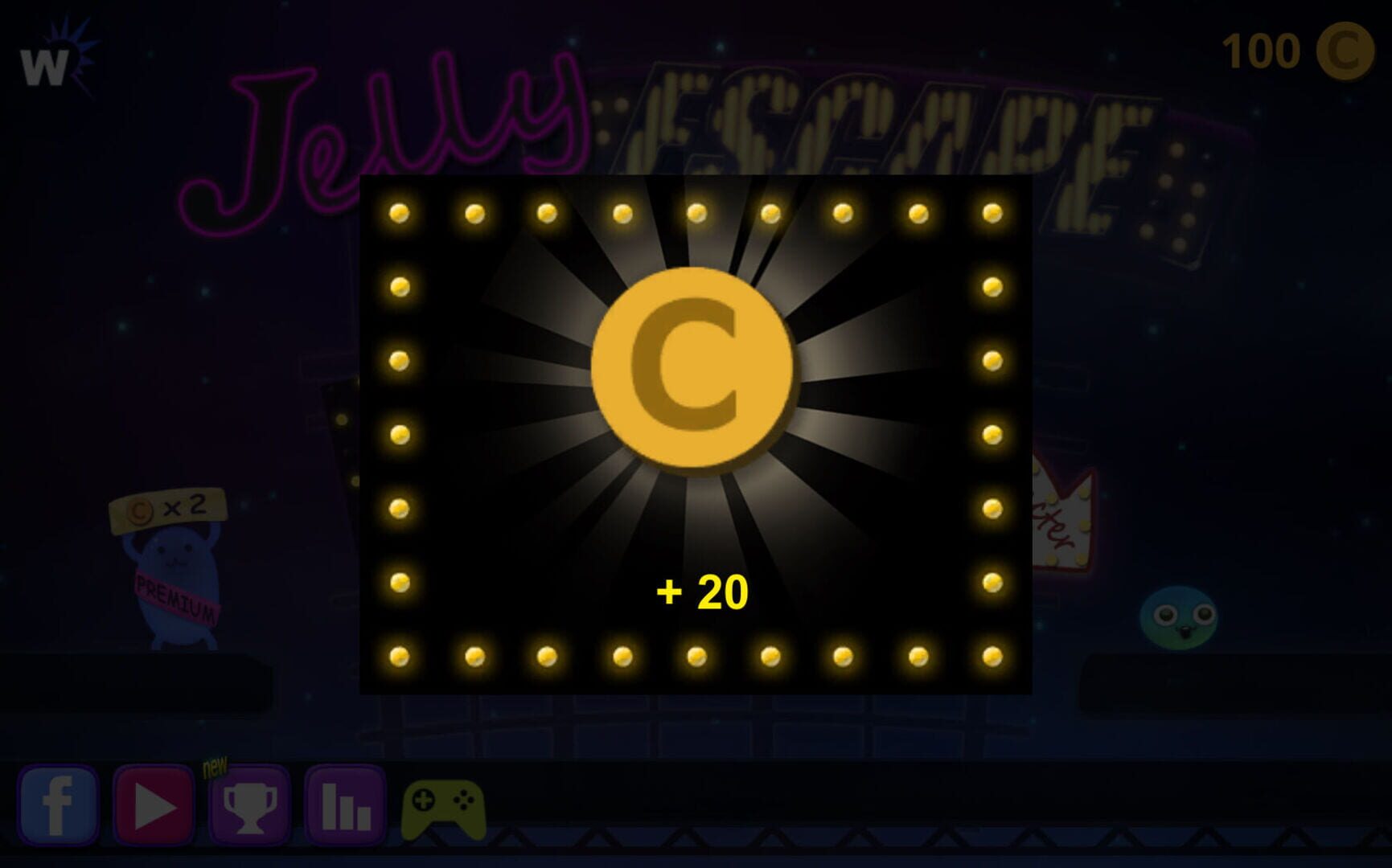Jelly Escape - Screenshot