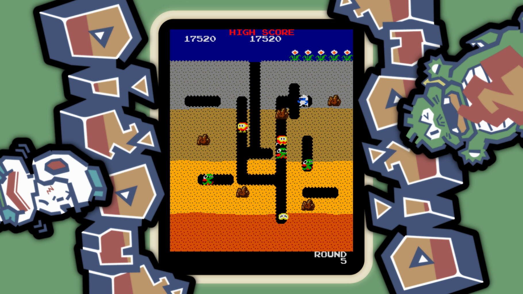 Captura de pantalla - Arcade Game Series: Dig Dug