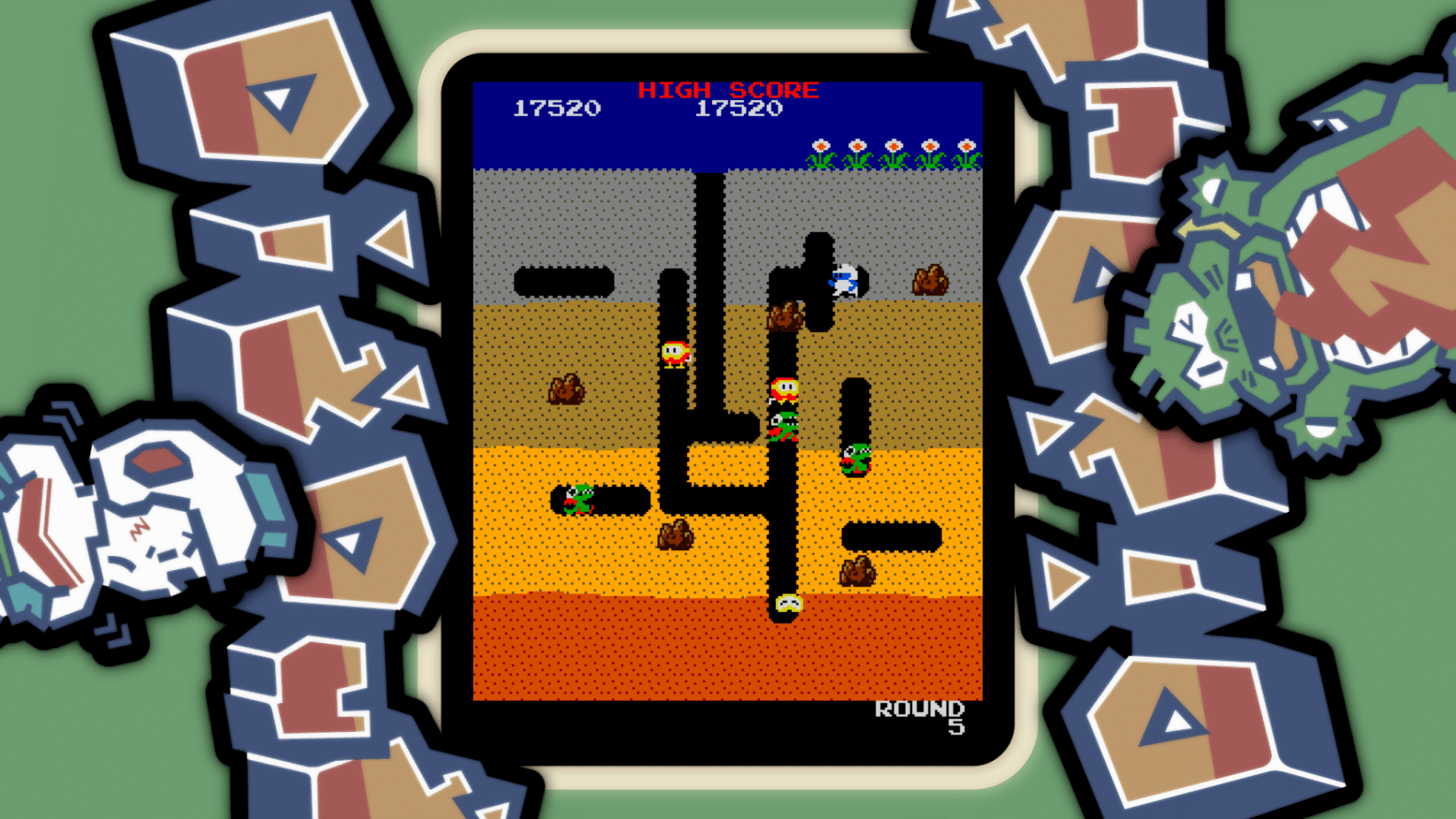 Arcade Game Series: Dig Dug screenshot