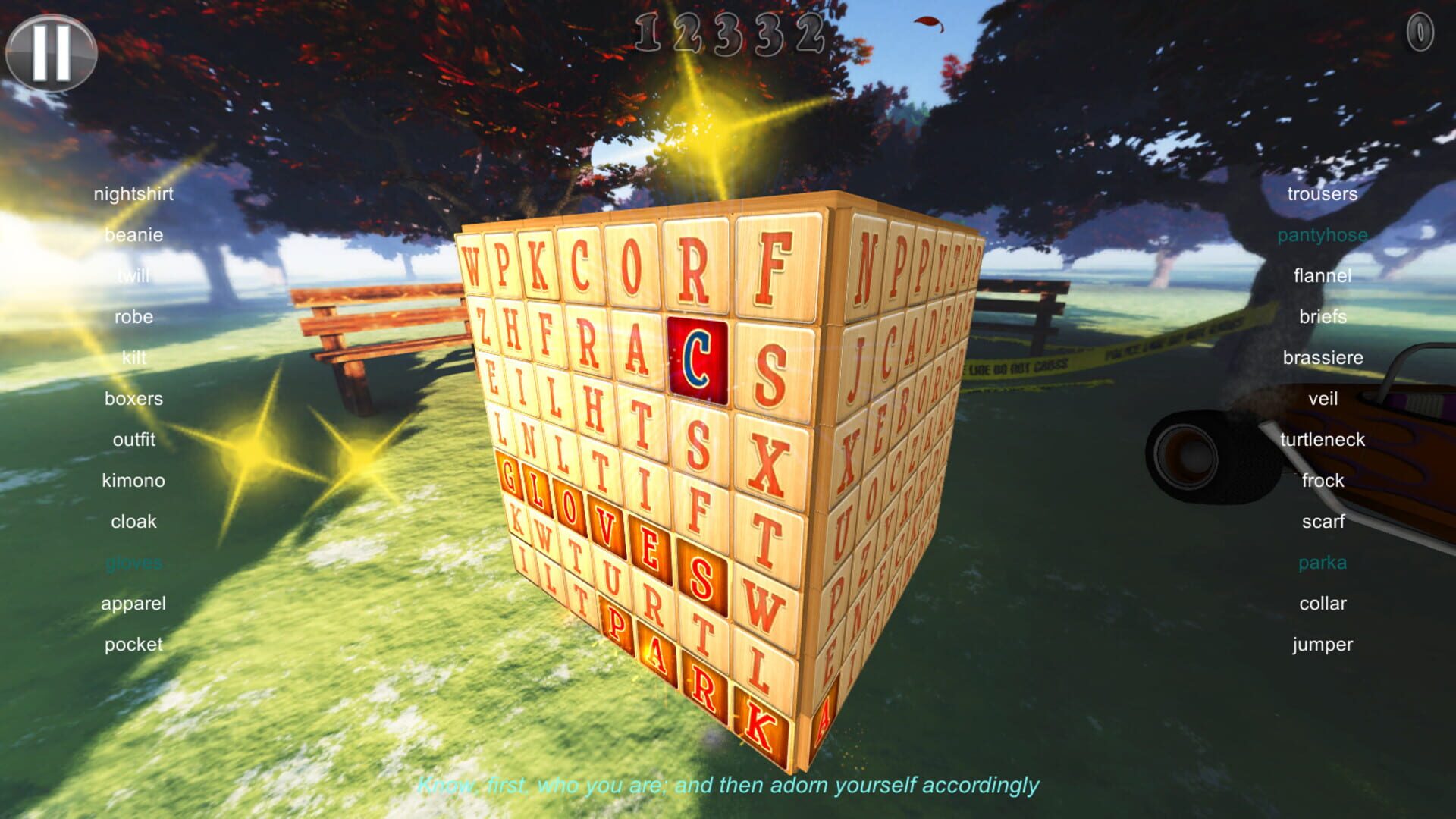 Ultimate Word Search 2: Letter Boxed - Screenshot