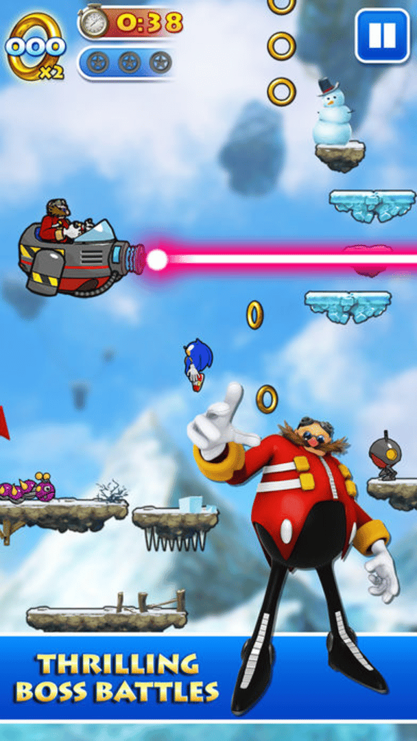 Sonic Jump screenshot