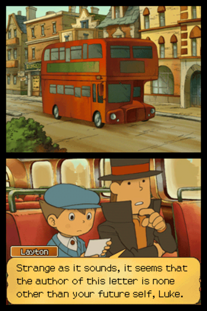 Professor Layton and the Unwound Future screenshot