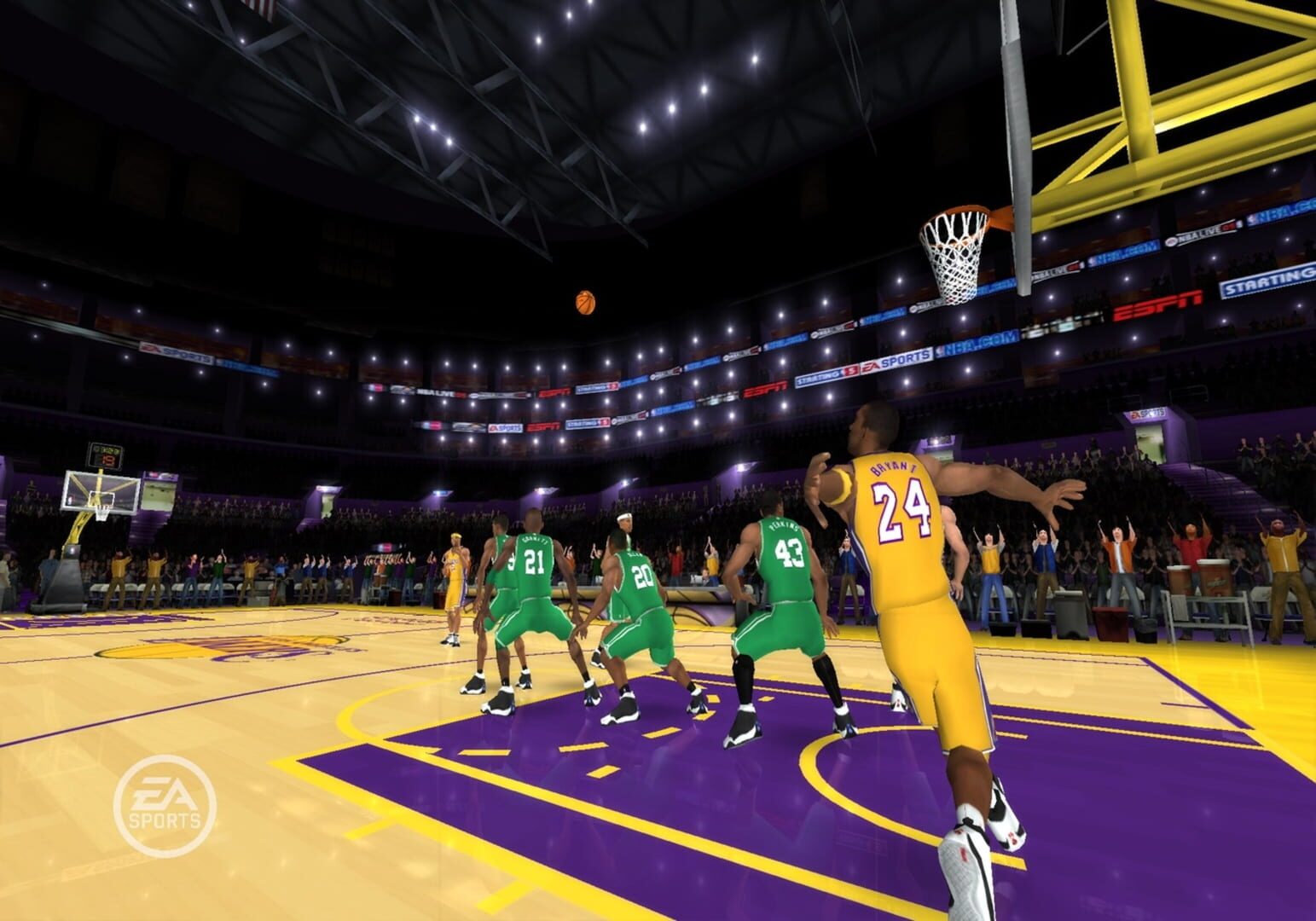 Captura de pantalla - NBA Live 09 All-Play