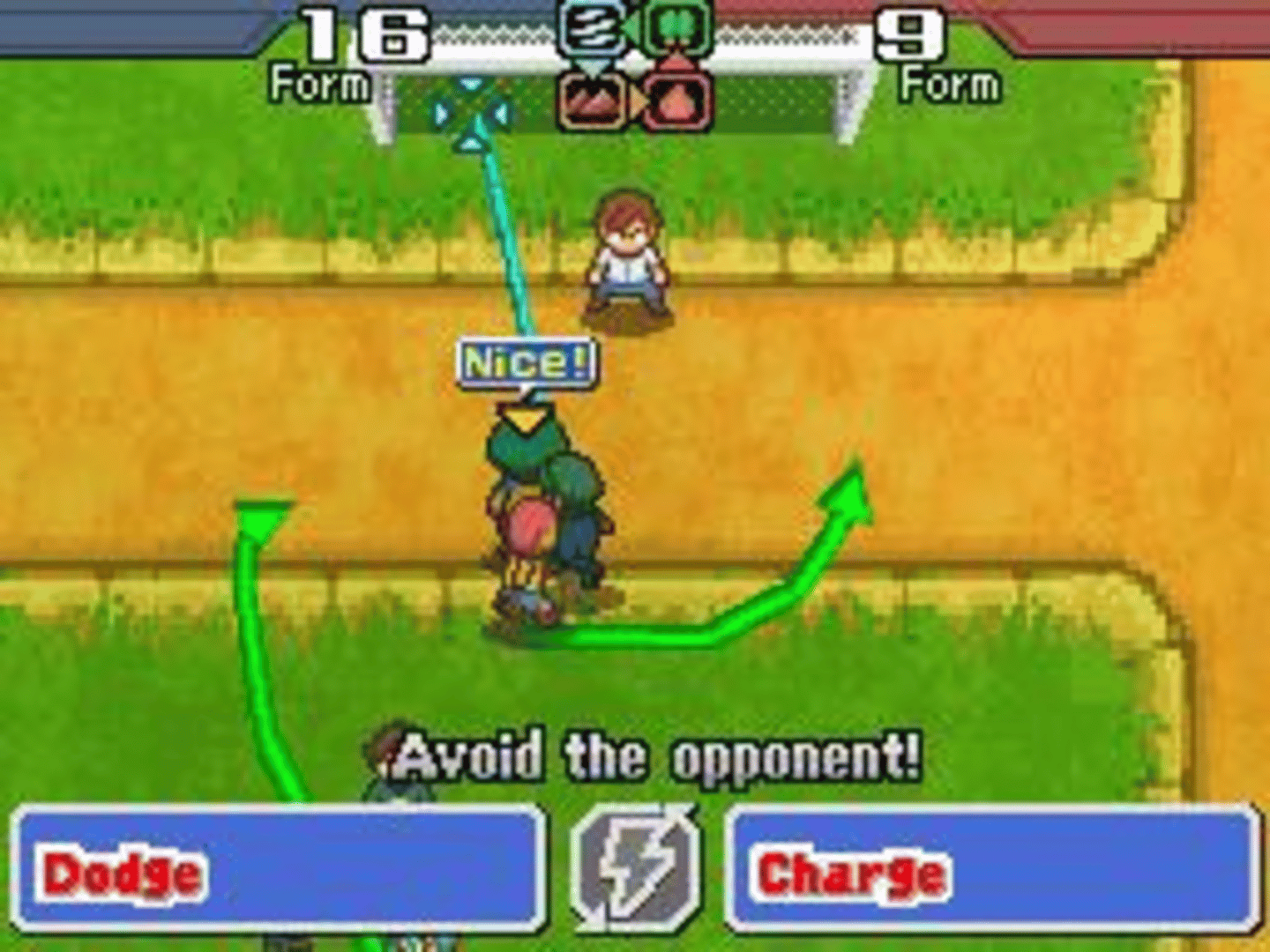 Inazuma Eleven 2: Firestorm screenshot