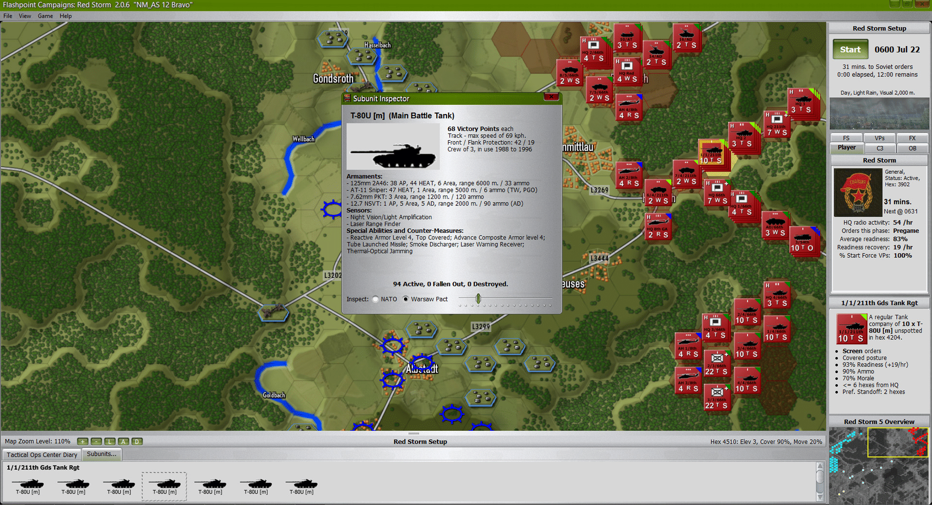 Flashpoint Campaigns: Red Storm - Player's Edition screenshot