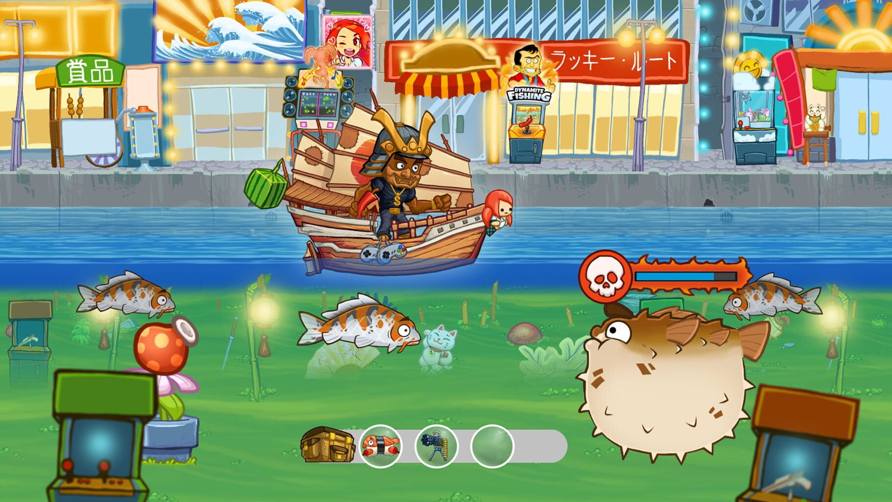 Dynamite Fishing: World Games screenshot