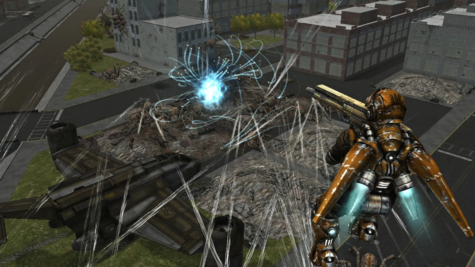 Captura de pantalla - Earth Defense Force: Insect Armageddon