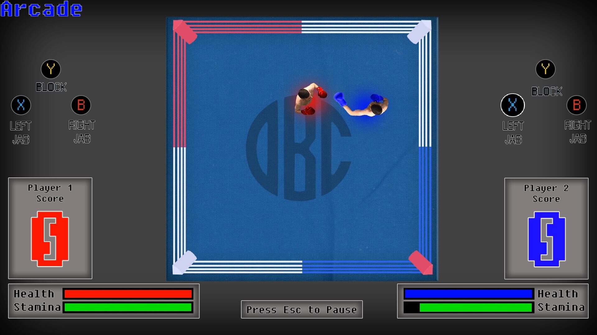 Olson's Boxing Challenge - Screenshot