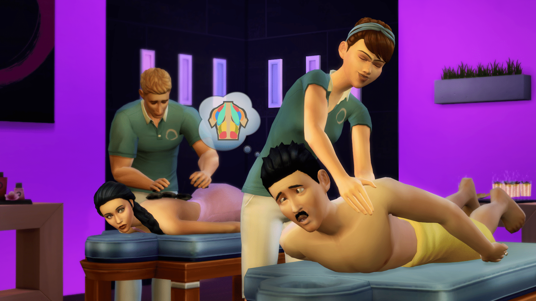 The Sims 4: Spa Day screenshot