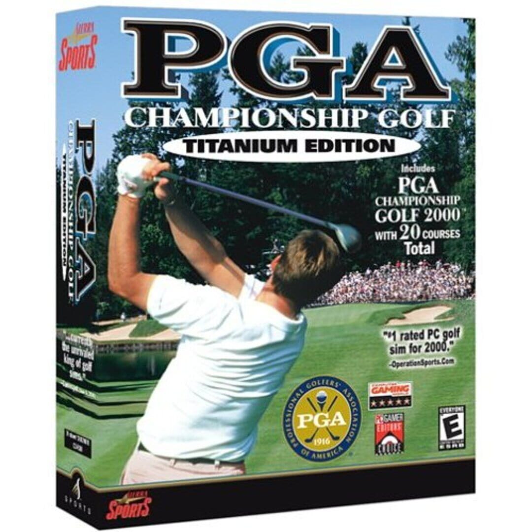 PGA Championship Golf 2000: Titanium Edition cover art