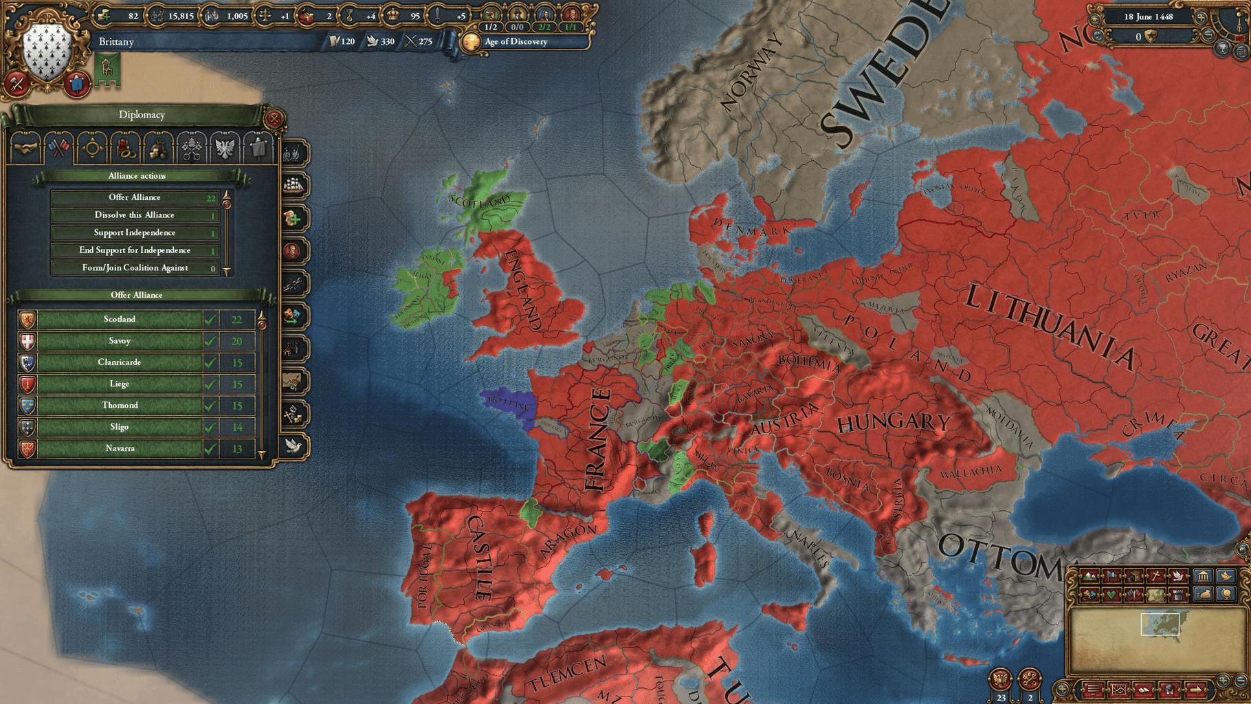 Europa Universalis IV: Mandate of Heaven screenshot