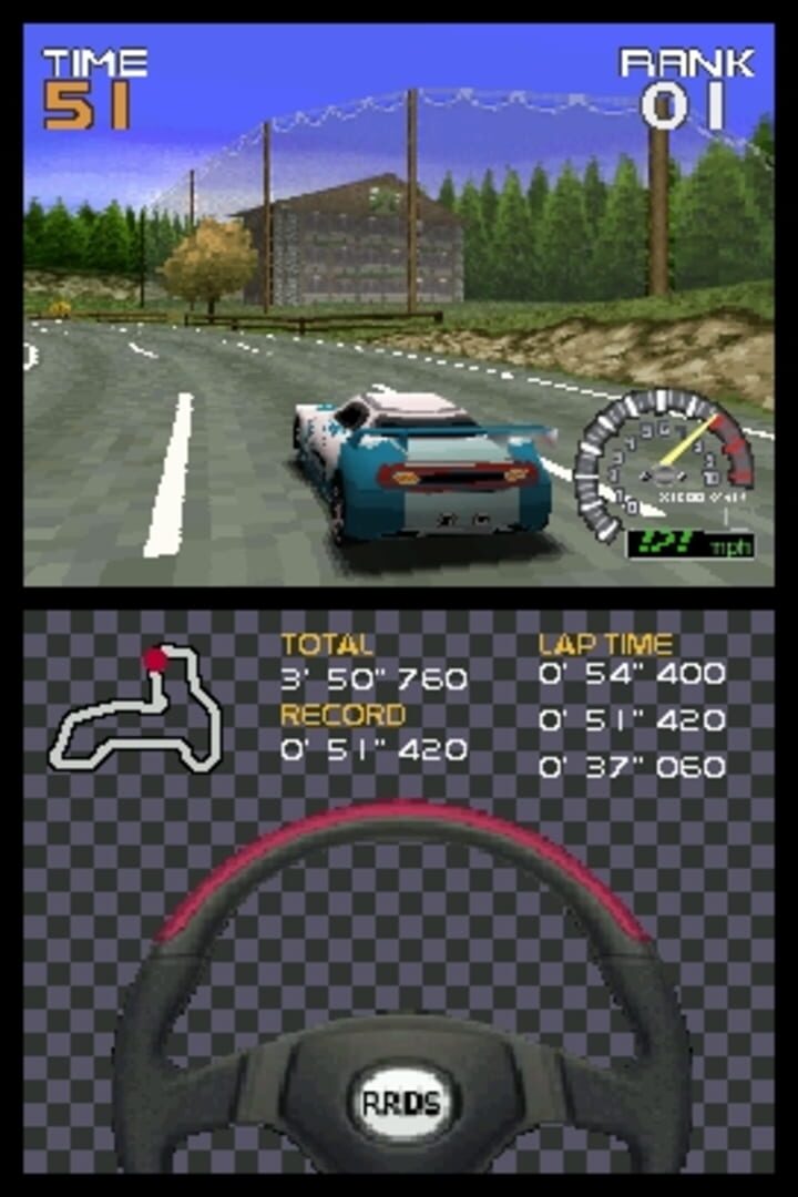 Captura de pantalla - Ridge Racer DS