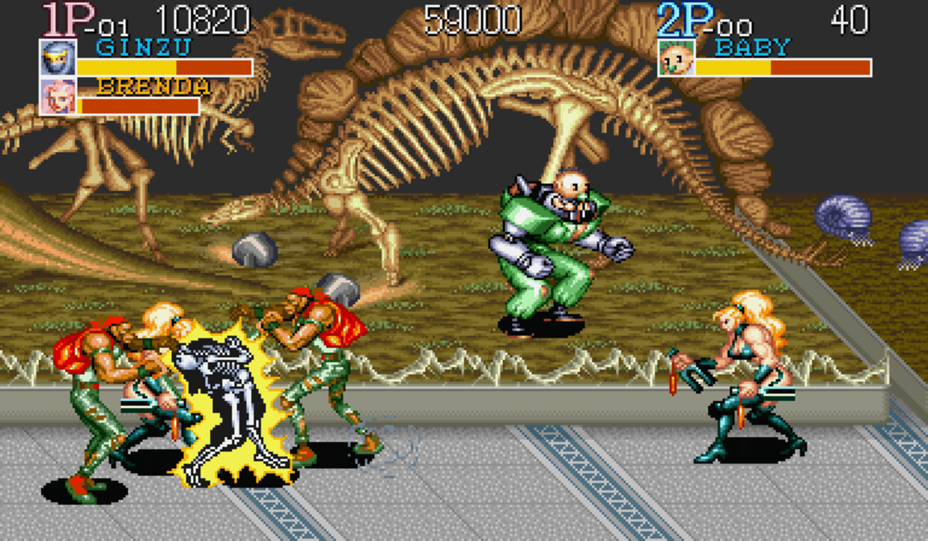 GAME PLAY CAPTAIN COMMANDO 