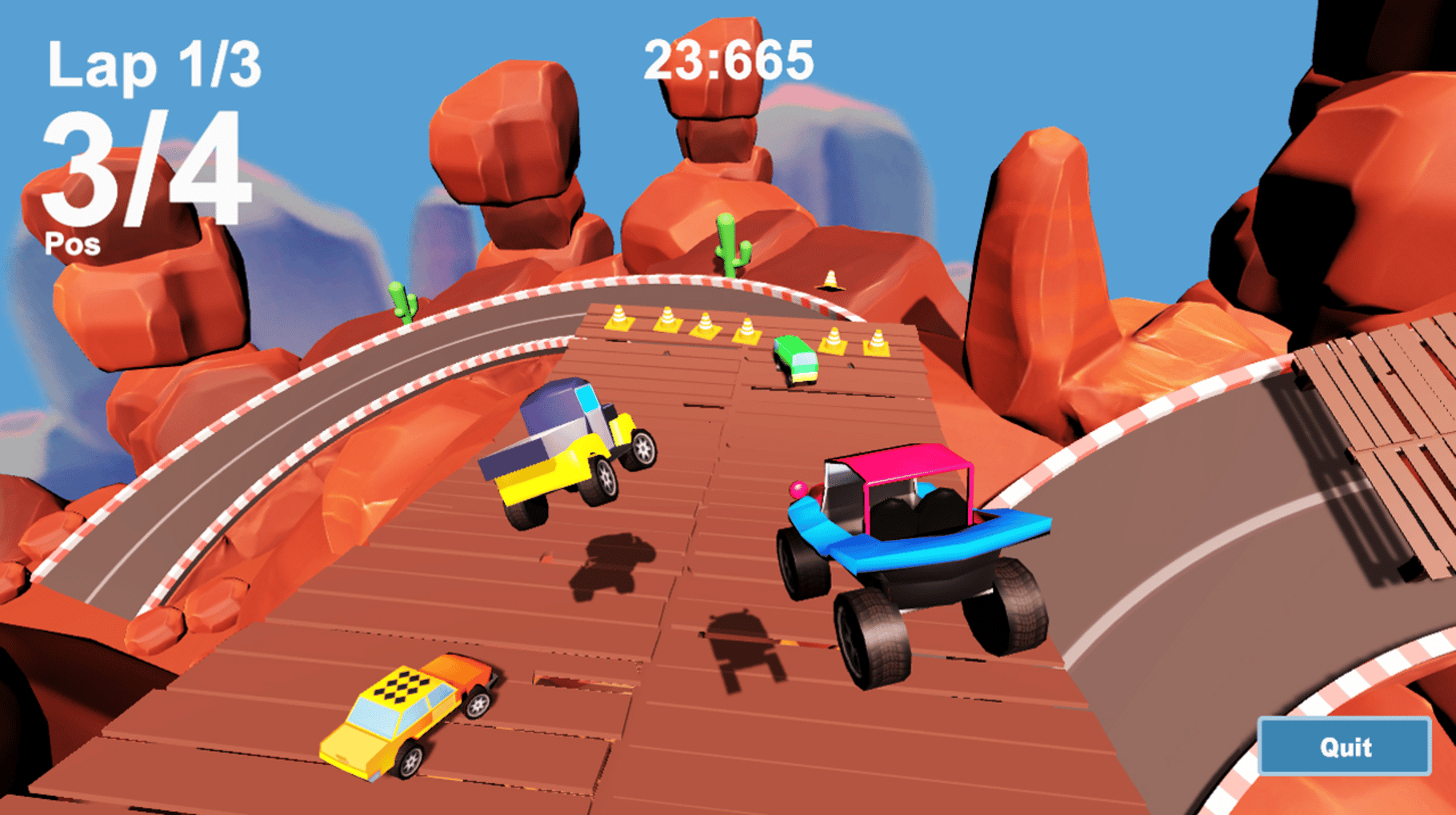 MiniCar Race screenshot