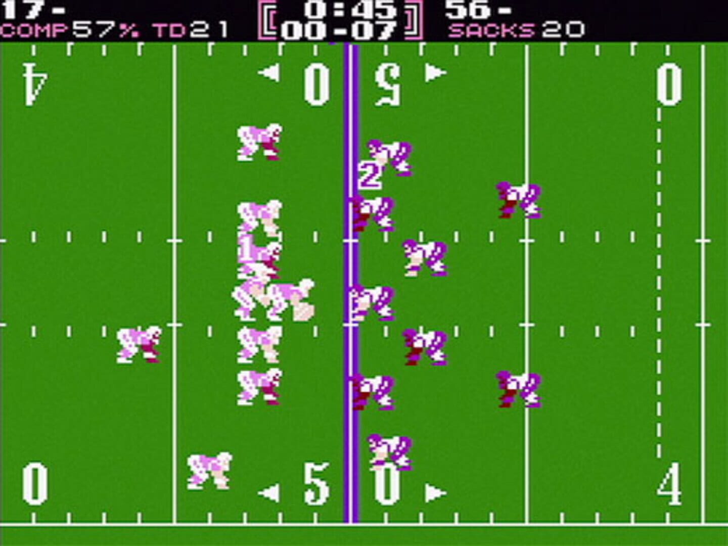 Captura de pantalla - Tecmo Bowl