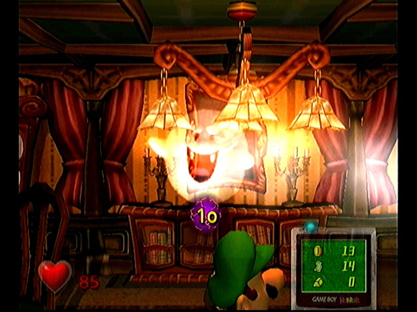 Captura de pantalla - Luigi's Mansion