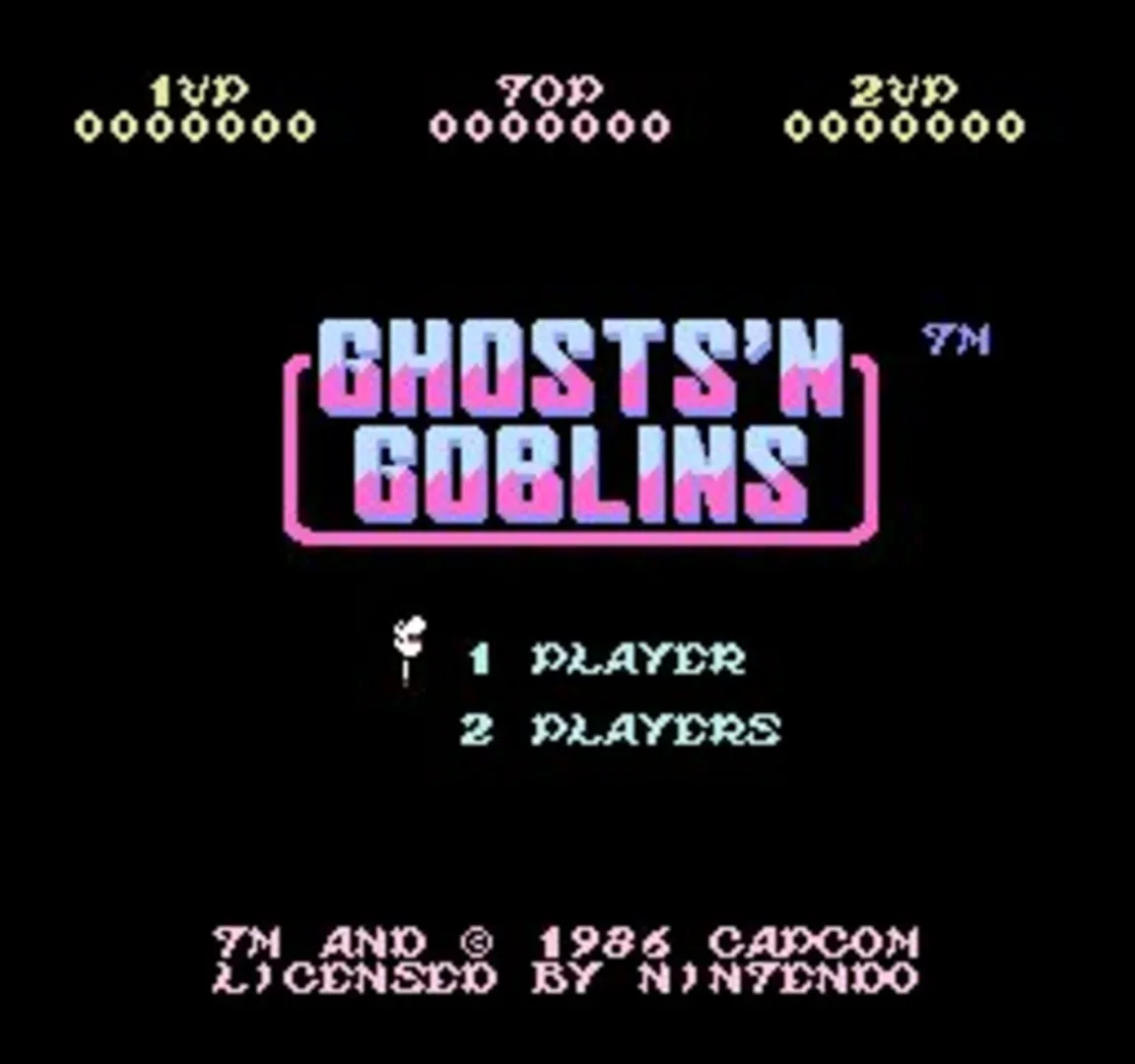 Captura de pantalla - Ghosts 'n Goblins