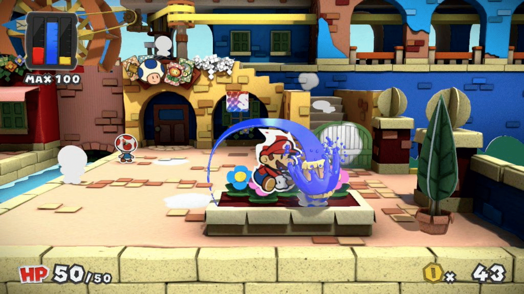 Paper Mario: Color Splash screenshot