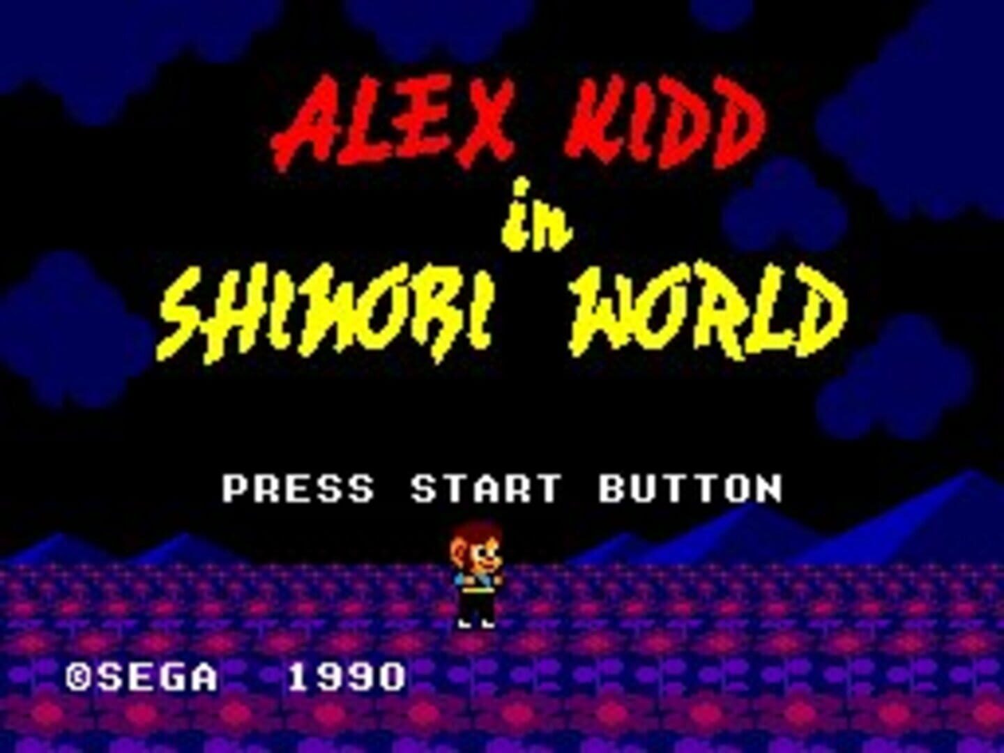 Captura de pantalla - Alex Kidd in Shinobi World