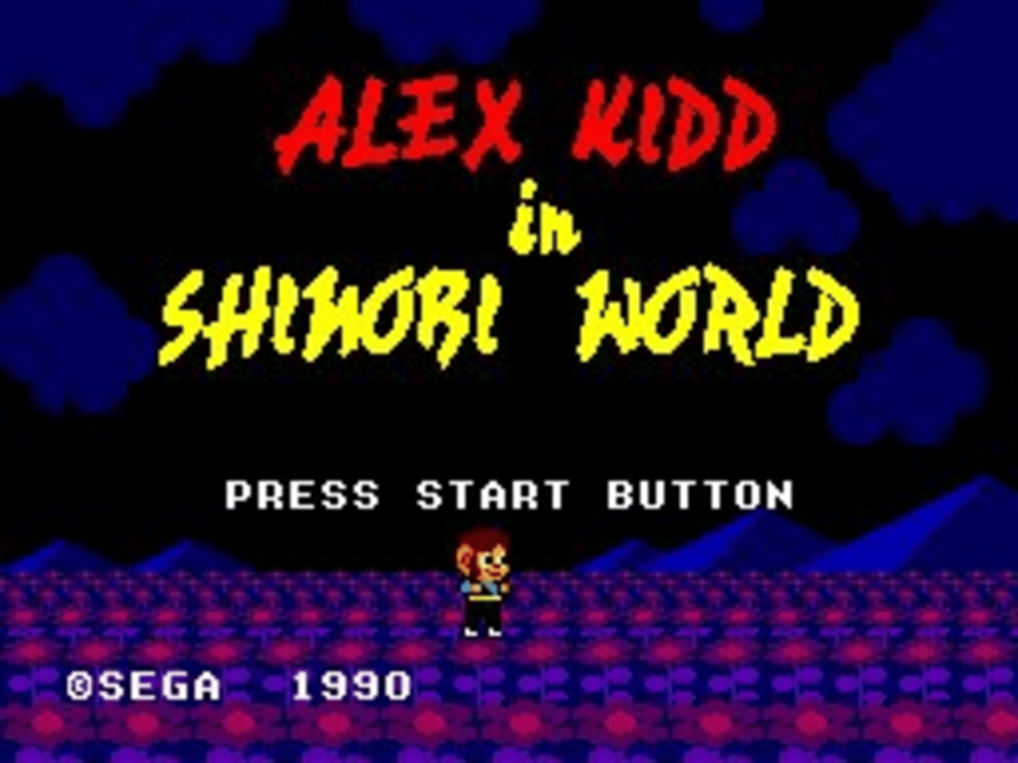 Alex Kidd in Shinobi World screenshot