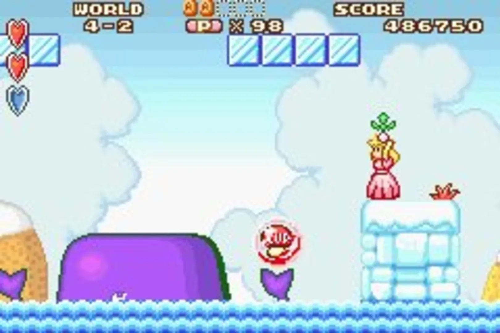 Captura de pantalla - Super Mario Advance