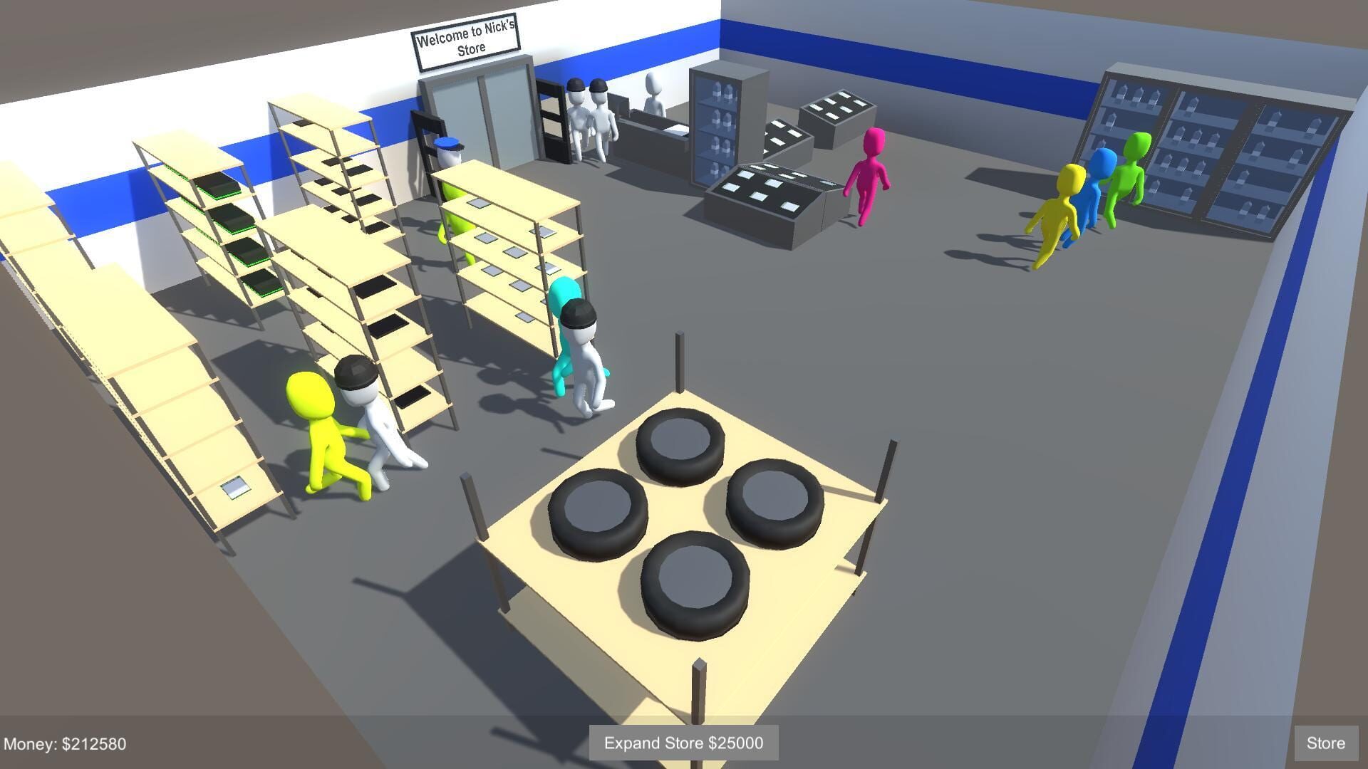 Supermarket Tycoon - Screenshot