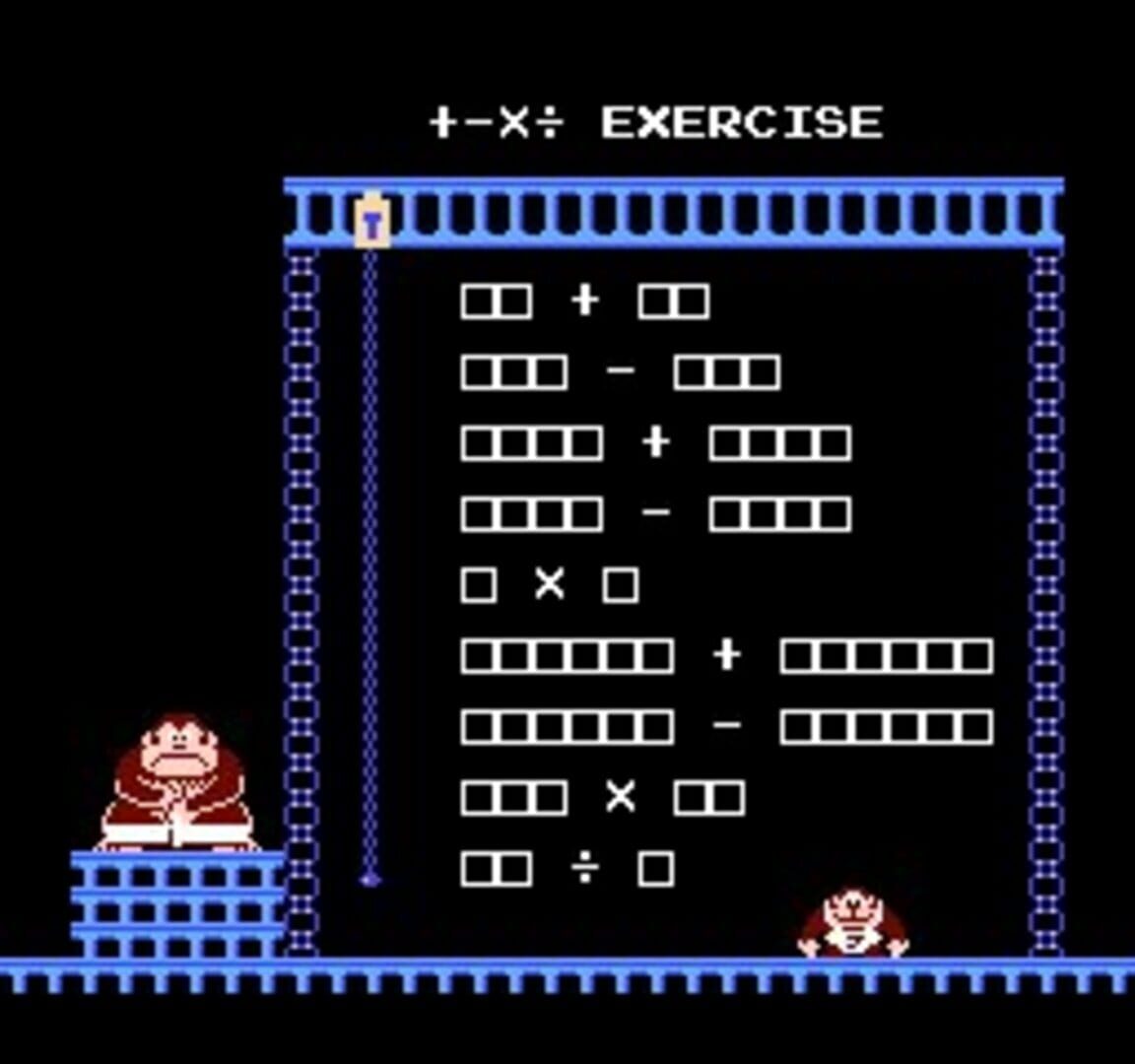 Captura de pantalla - Donkey Kong Jr. Math