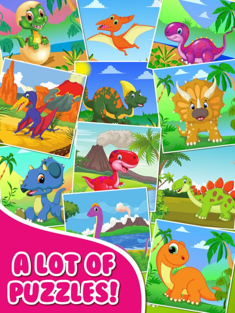 Dinosaur Jigsaw Puzzles - Kids Games for Toddlers - Screenshot