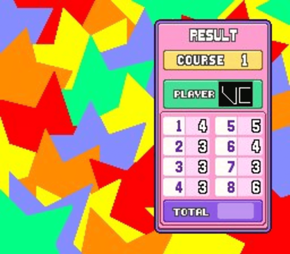 Kirby's Dream Course screenshot