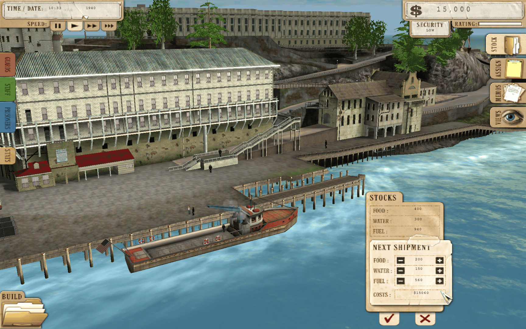 Prison Tycoon: Alcatraz screenshot