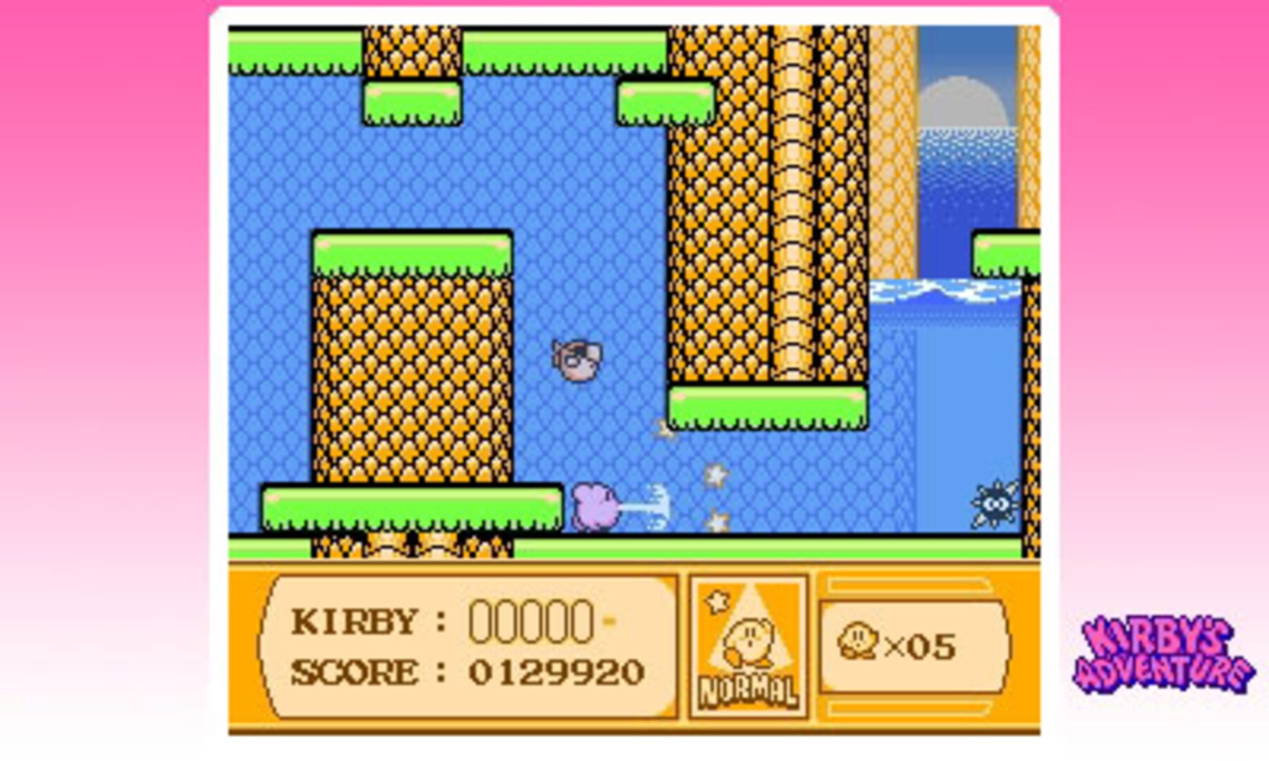 Captura de pantalla - 3D Classics: Kirby's Adventure