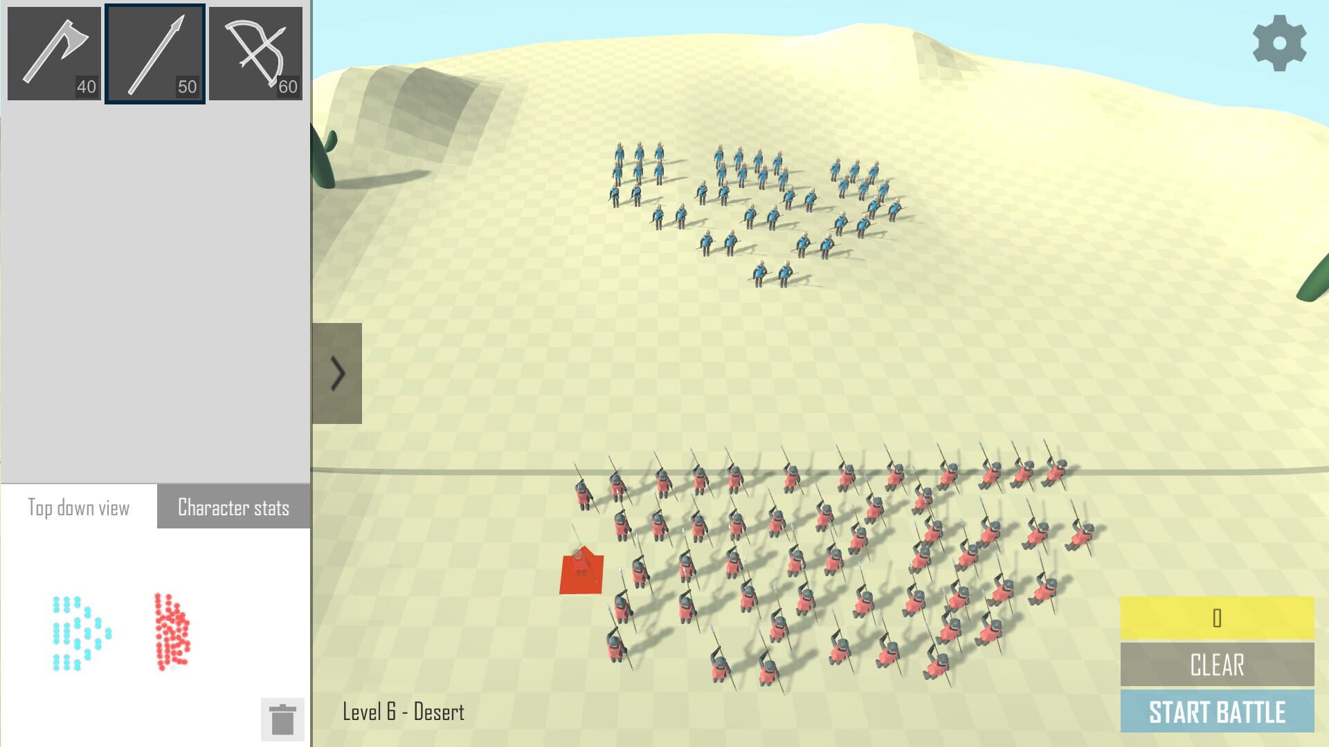 Battle Simulator - Screenshot