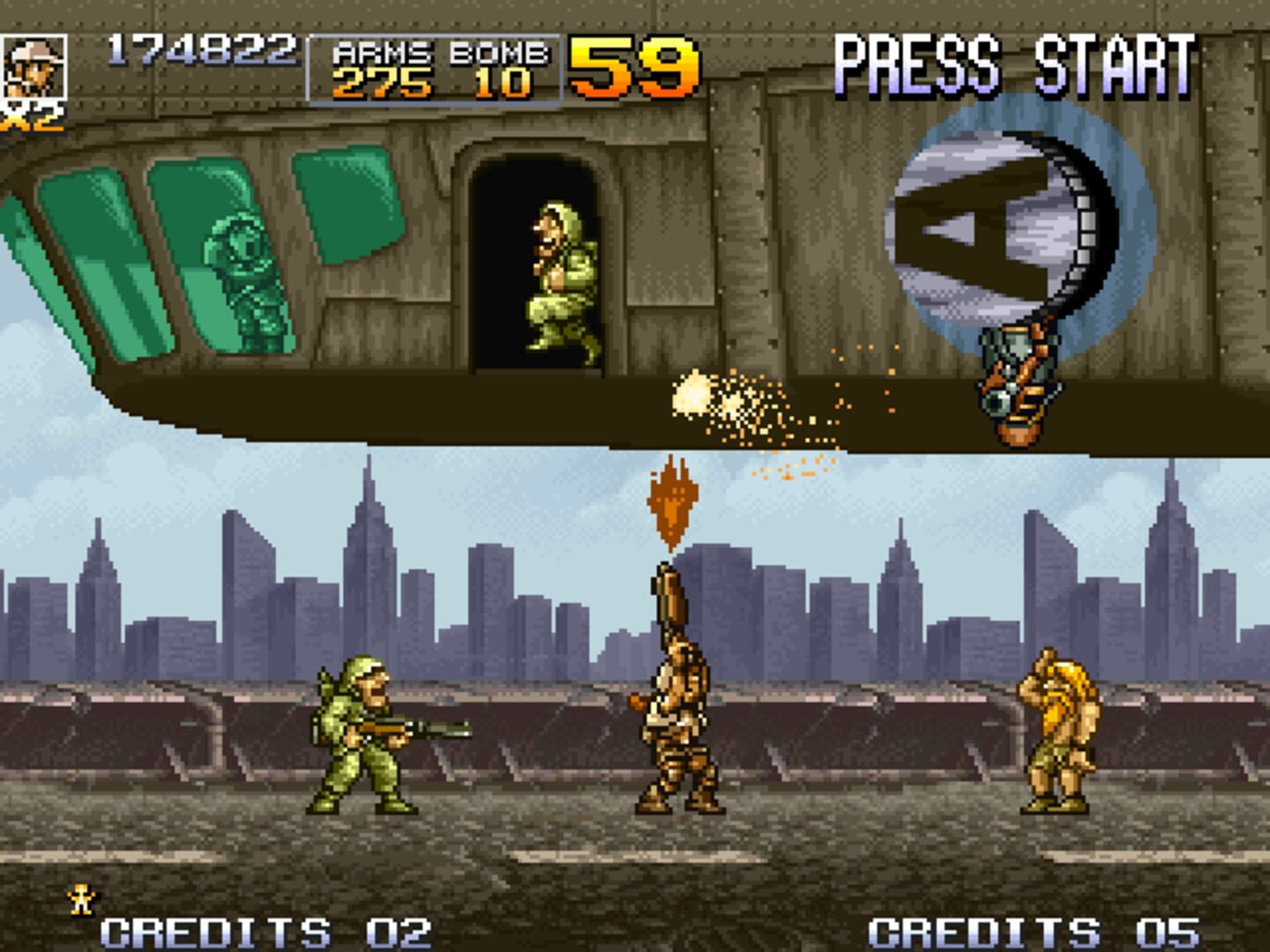 Captura de pantalla - Metal Slug 4