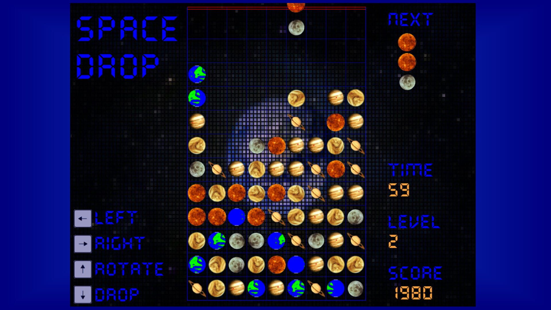 Space Drop - Screenshot