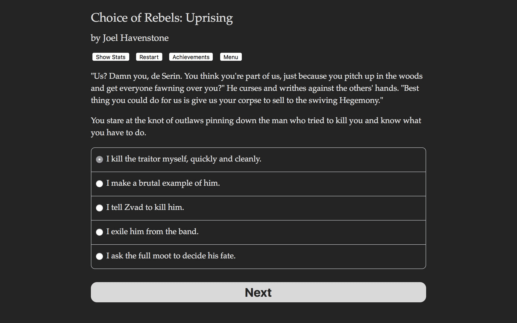 Choice of Rebels: Uprising screenshot