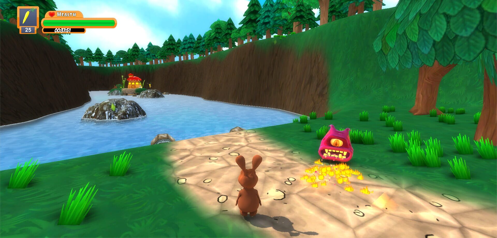 Landmine Larry - Screenshot