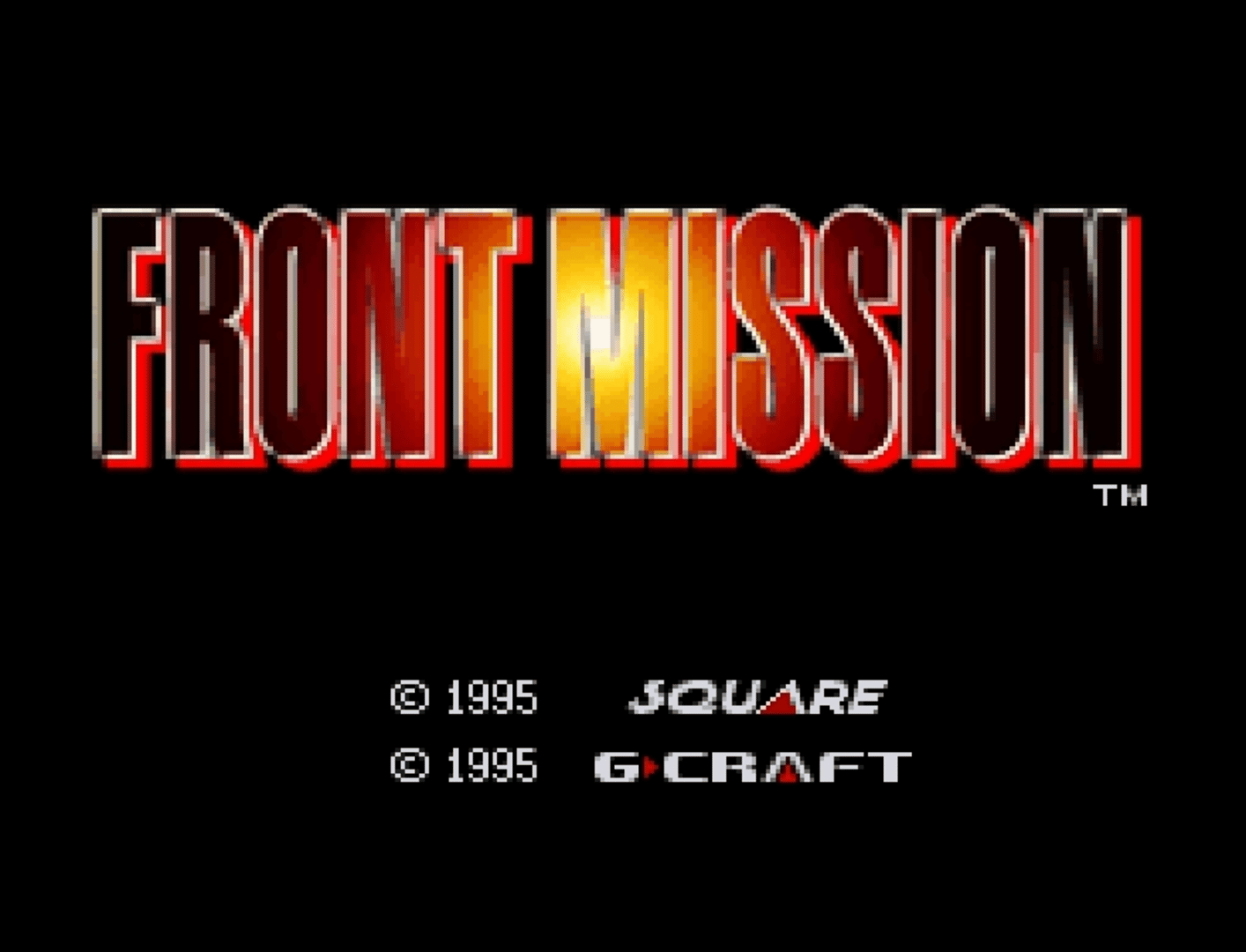 Front Mission screenshot