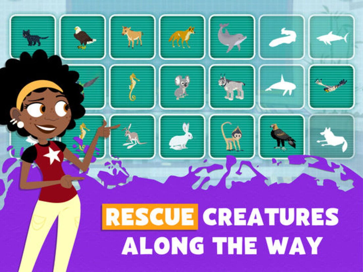 Wild Kratts Rescue Run - Screenshot