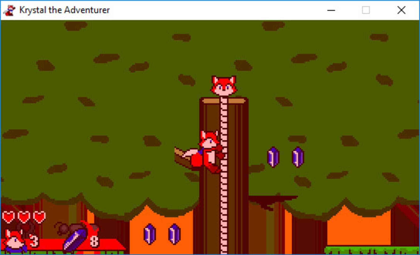 Krystal the Adventurer - Screenshot