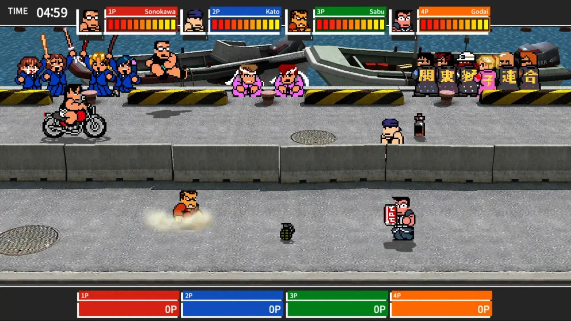 Captura de pantalla - River City Melee: Battle Royal Special