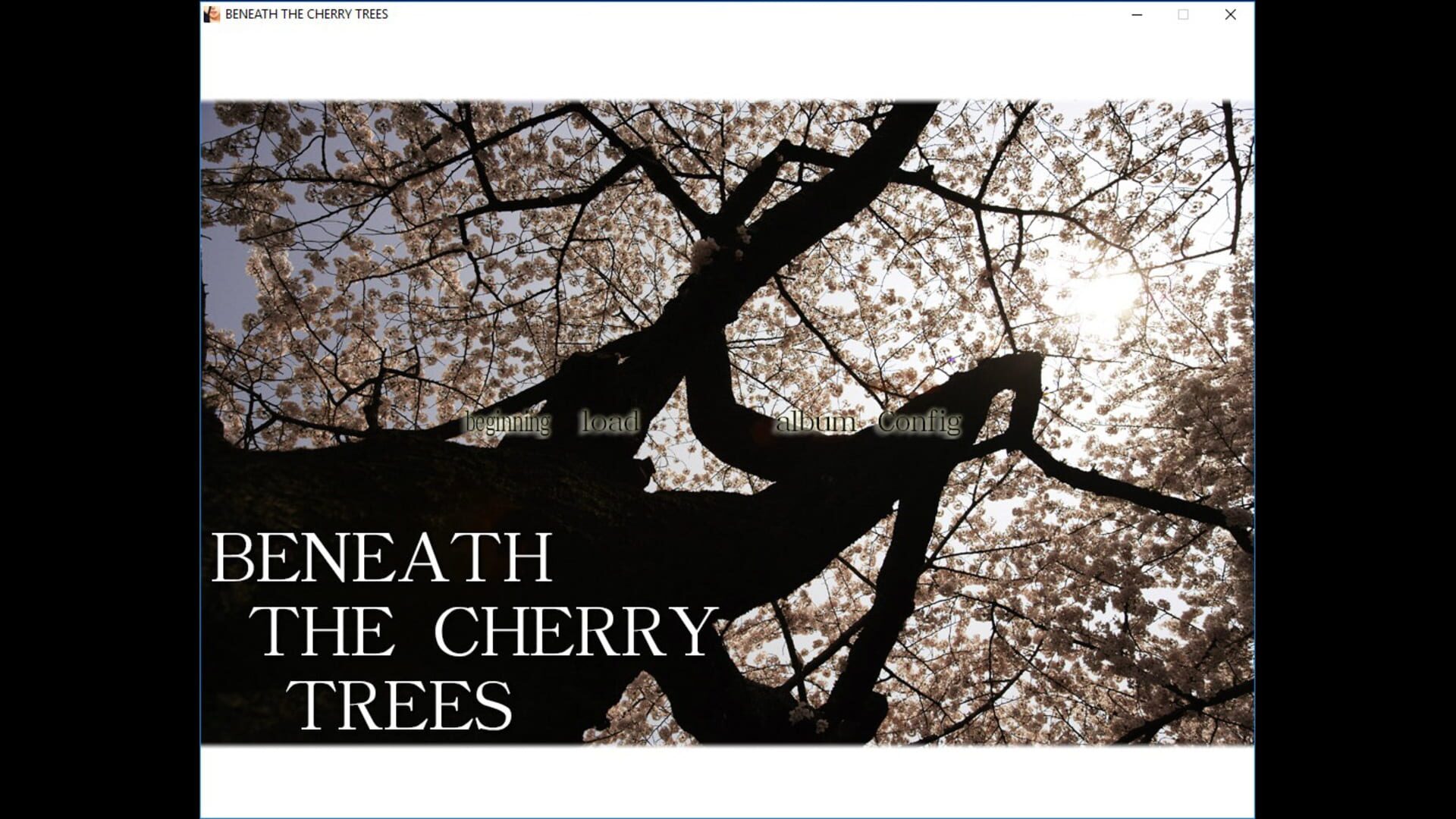 Beneath the Cherry Trees - Screenshot